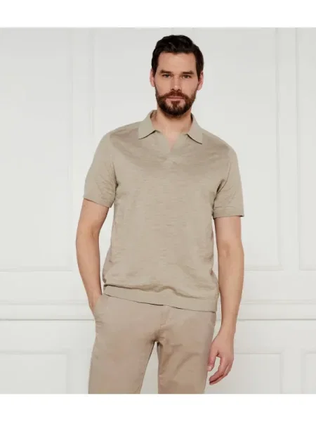 Calvin Klein Tenisz póló | Regular Fit bézs