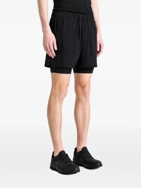 Pantaloni scurți Satisfy negru