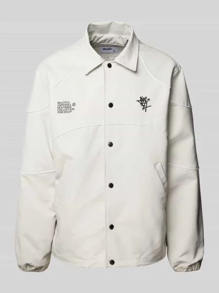 Kurtka koszulowa z wykładanym kołnierzem Multiply Apparel