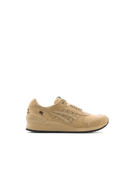 Sneakersy Asics zamszowe beżowe