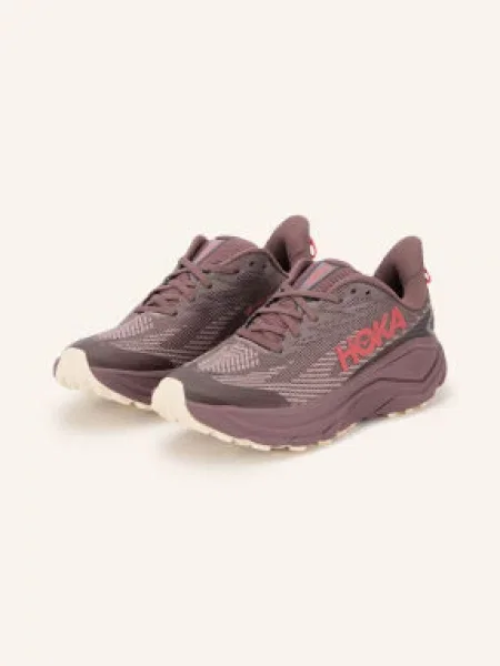 Hoka Běžecké Trailové Boty Challenger 8 Gtx tmavě / světle červená
