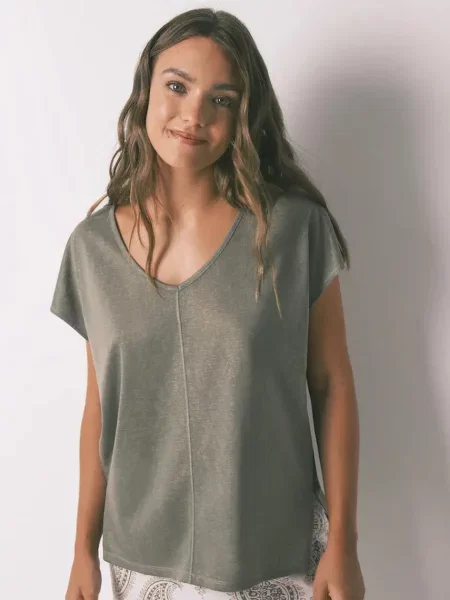 Тениска women'secret дамска зелено