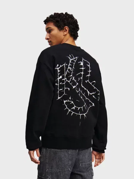 Світшот Karl Lagerfeld Jeans чорний