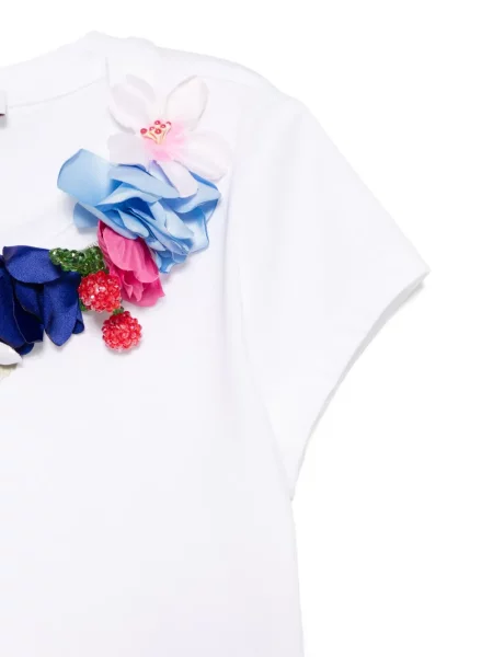 Tricou copii Monnalisa alb