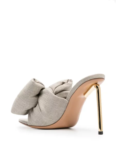Sandale Off-white cu funde alb