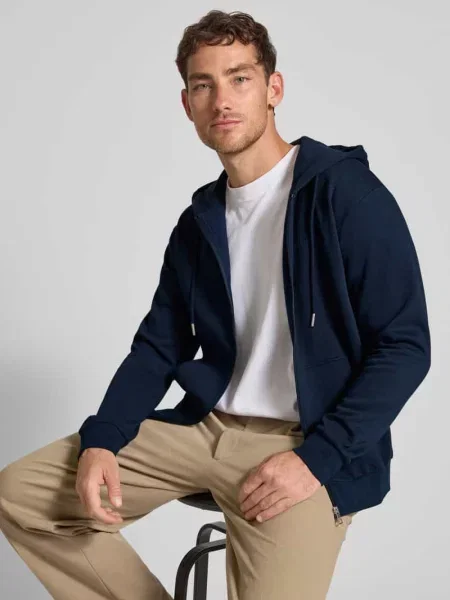 Bluza rozpinana o kroju regular fit z mieszanki bawełny Tom Tailor Denim