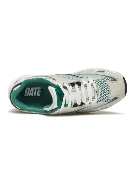 Sneakersy D.a.t.e. z siateczką zielone