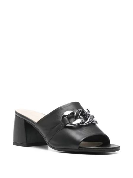 Papuci tip mules Gabor negru
