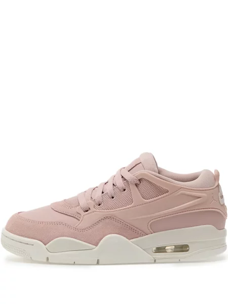 Sneakerși Jordan Air Jordan 4 cu șireturi din dantelă roz