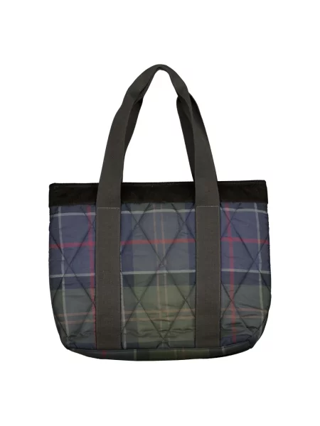 Shopperka Barbour pikowana granatowa