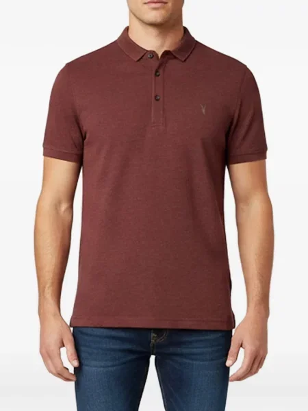 Tricou polo Allsaints roșu