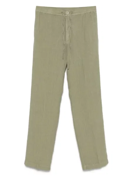 Pantaloni 120% Lino de in verde