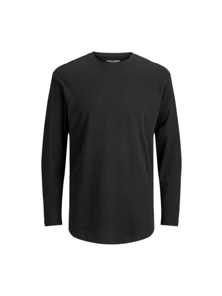 Koszulka Jack&jones z okrągłym dekoltem czarna