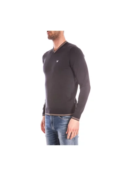 Sweter Armani Jeans czarny