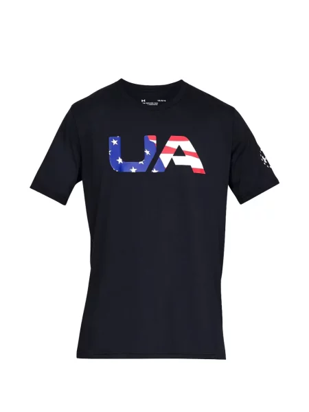 Tricou Under Armour cu imagine negru