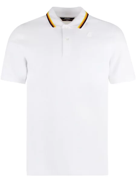 Polo K-way cu dungi alb