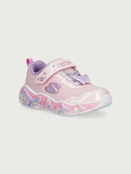 Skechers LIL BUTTERFLY BLISS gyerek sportcipő rózsaszín