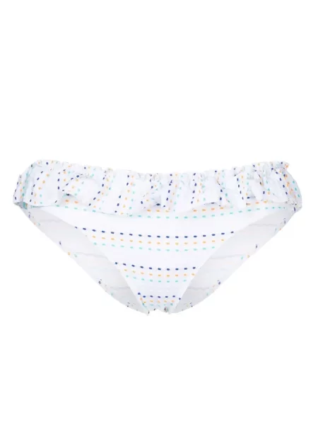 Bikini Solid & Striped w paski biały