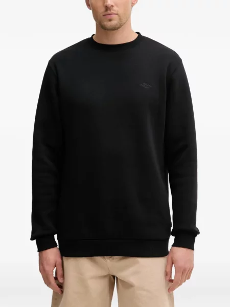 Pulover Rip Curl cu decolteu rotund clasic cu autograf negru