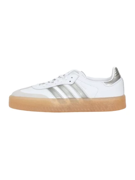 Sneakersy Adidas Originals skórzane białe