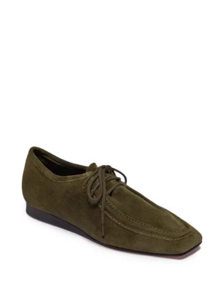 Pantofi derby Bernardo verde
