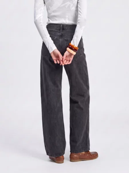 ONLY Traperice Gianna Balloon Fit crna