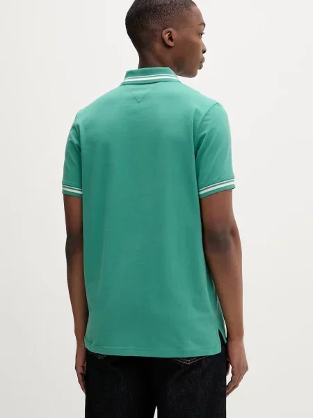 Tommy Jeans polo zielona