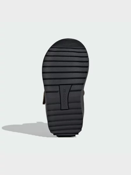 Детские ботинки Adidas зеленые