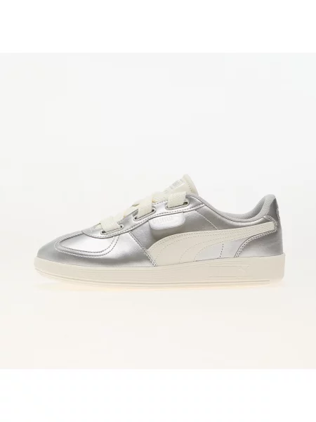 Сникърси Puma Palermo Wide Lace Metallic Puma Silver-White EUR 39 бяло