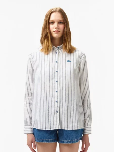 Сорочка Lacoste блакитна