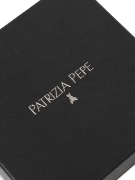 Kožni opasan remen Patrizia Pepe sa kopčom zelena
