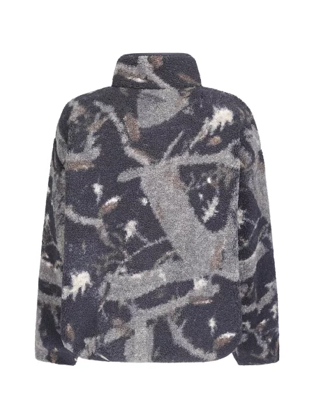 Geacă Carhartt Wip cu imagine cu model camuflaj gri