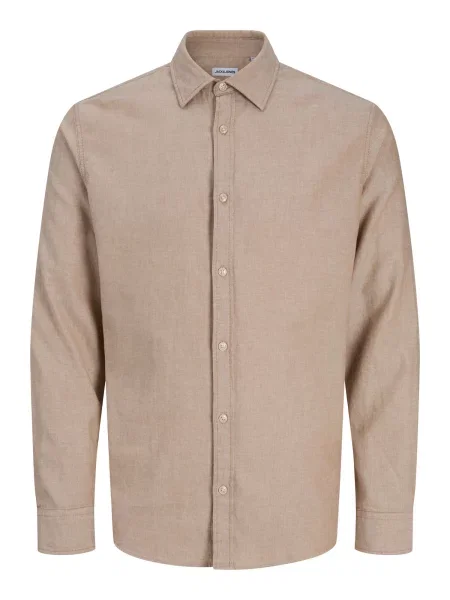 JACK & JONES Cămașă JJEFIELD amestecat bej