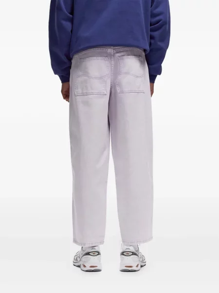 Blugi Dime cu broderie violet