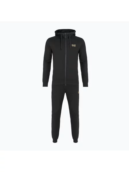 Tepláková souprava Ea7 Emporio Armani černá