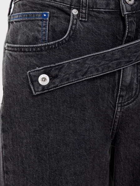 Прямые джинсы Karl Lagerfeld Jeans черные
