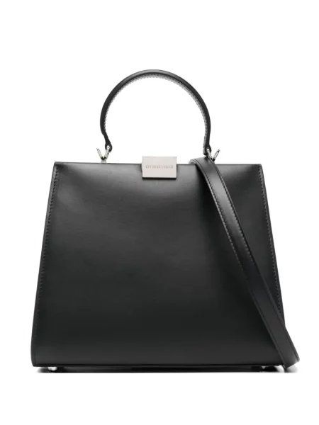 Geantă shopper Armarium din piele negru