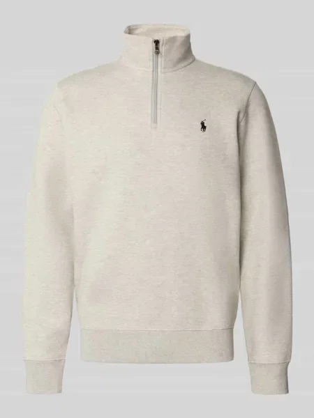 Bluza o kroju regular fit z zapinanym kołnierzem model ‘Double’ Polo Ralph Lauren