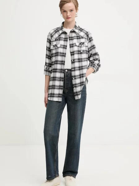 Kavbojke Tommy Jeans modra
