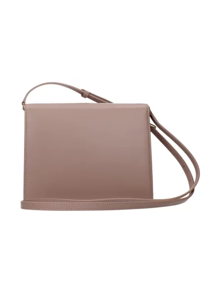 Torebka Dolce And Gabbana skórzana beżowa