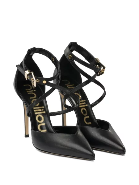 Pantofi cu toc Ninalilou negru