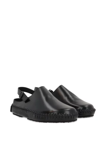 Papuci tip mules 10 Corso Como din piele negru