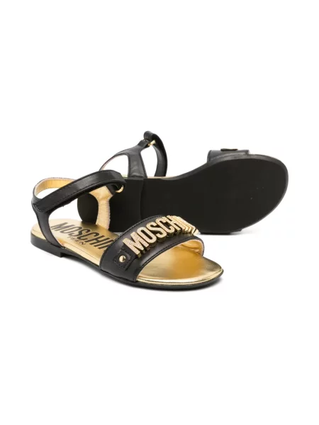 Sandały dziecięce Moschino czarne