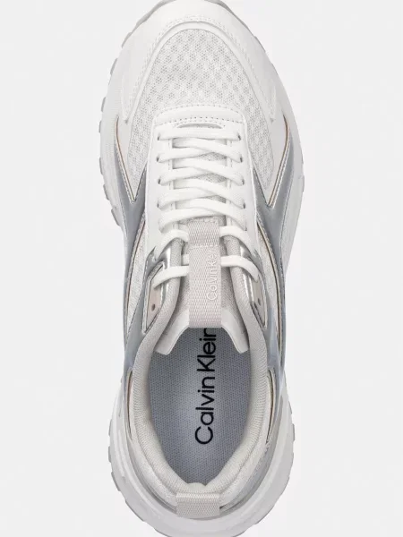 Calvin Klein HIKE RUN CKSTRIPE MESH MET sportcipő női fehér