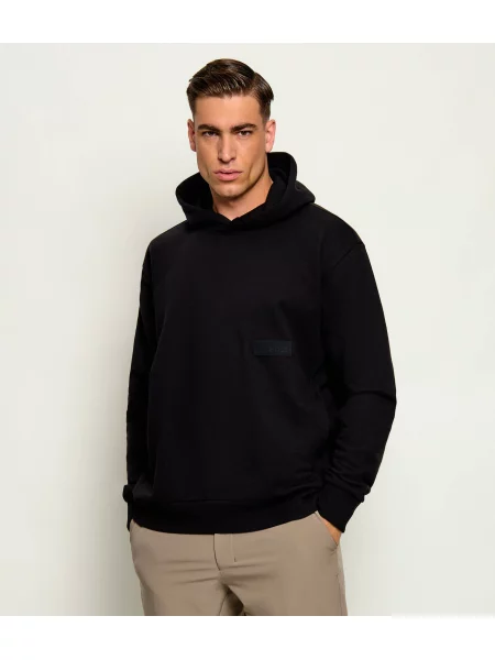 BOSS GREEN Hanorac SW | Relaxed fit negru