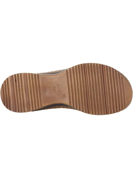 Pantofi Ara tip Hawaii argintiu