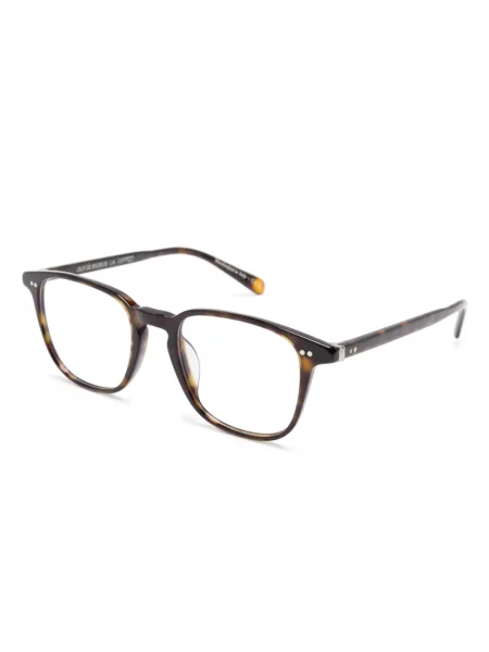 Saulės akiniai Oliver Peoples ruda
