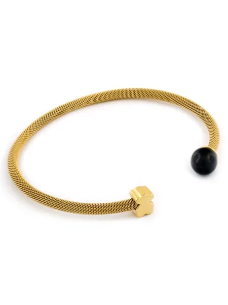 TOUS Zapestnica Icon Mesch zlata