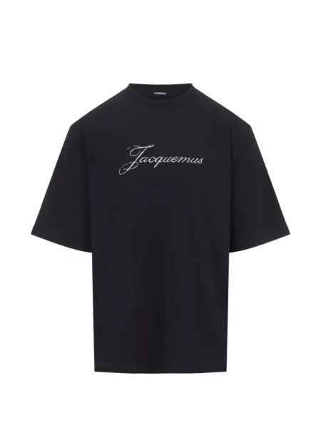 Tricou Jacquemus cu imagine negru