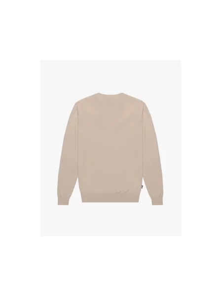 Dzianinowy sweter Aquascutum beżowy